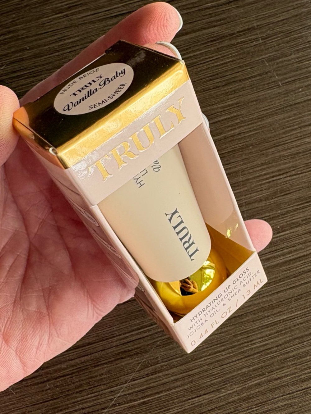TRULY Hydrating Lip Gloss - Vanilla Baby - Picture 5 of 5